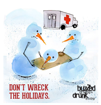 Holiday Season Drunk Driving Prevention Campaign Materials