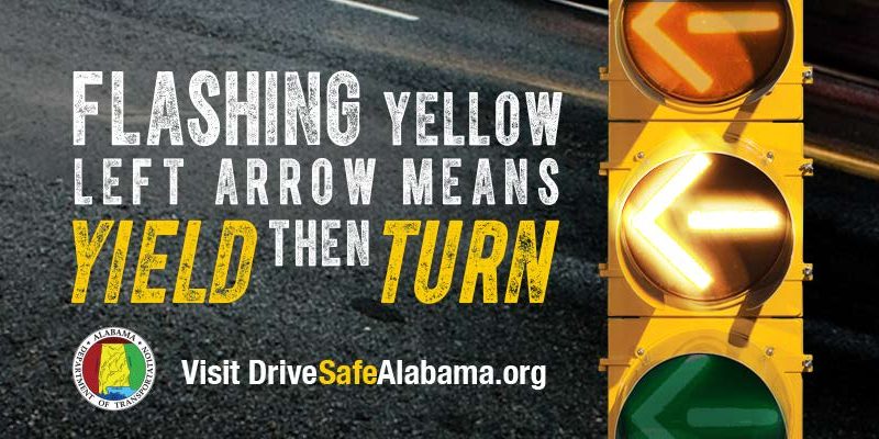 The Flashing Yellow Arrow is Coming to Alabama