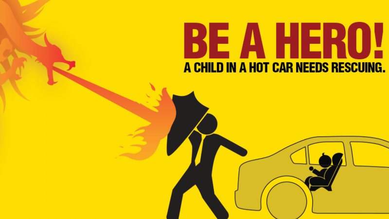 July is National Child Heatstroke Prevention Month