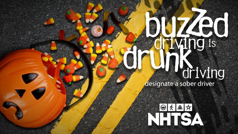 Halloween: Buzzed Driving is Drunk Driving